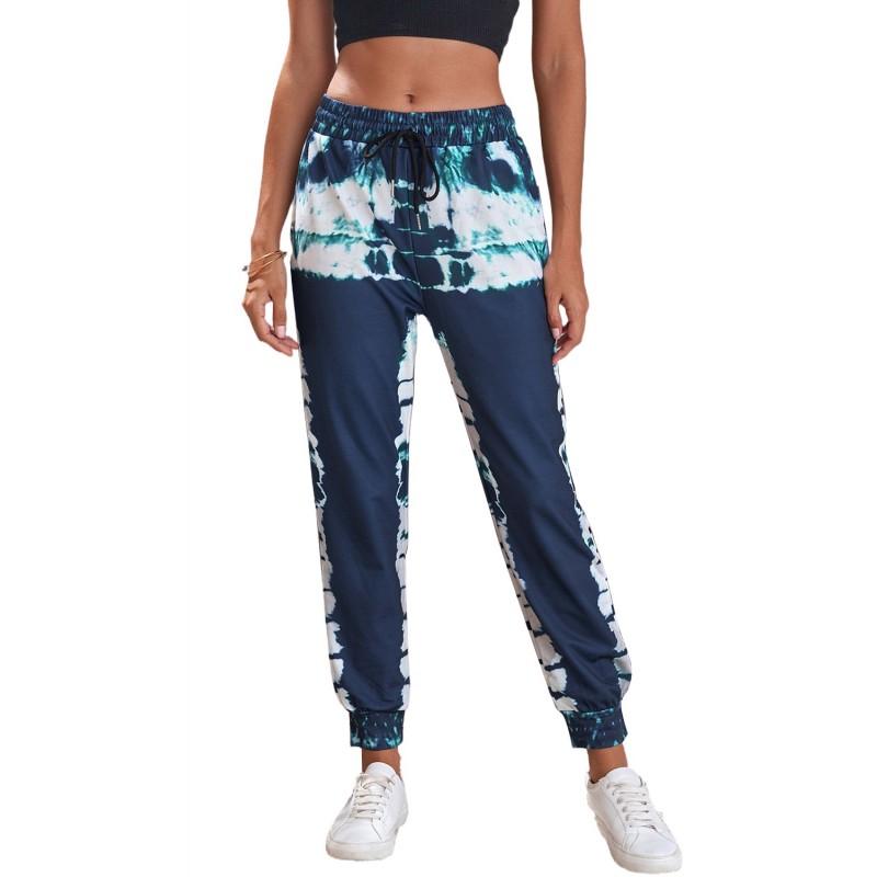 Tie-dyed Print Elastic Waist Jogger Tie-dyed Print Elastic Waist Jogger