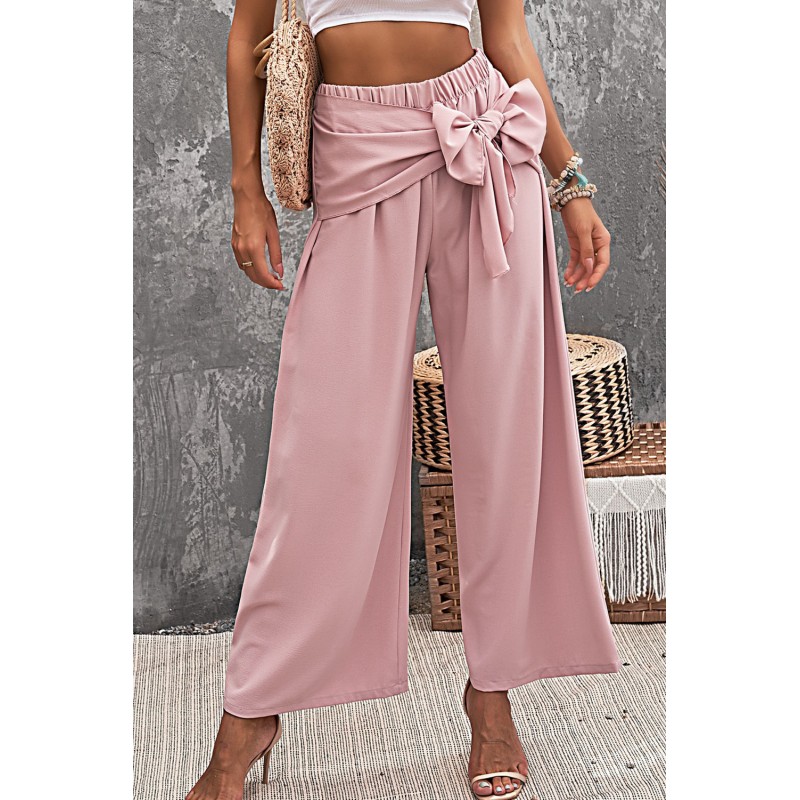 Tie Knot Wide Leg Pants Tie Knot Wide Leg Pants