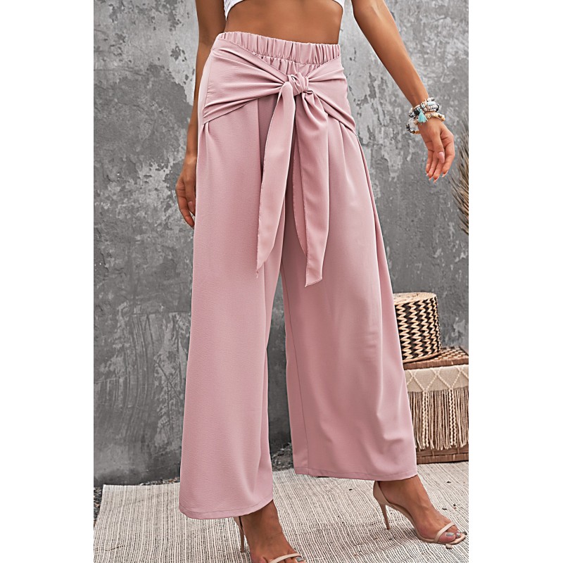 Tie Knot Wide Leg Pants Tie Knot Wide Leg Pants
