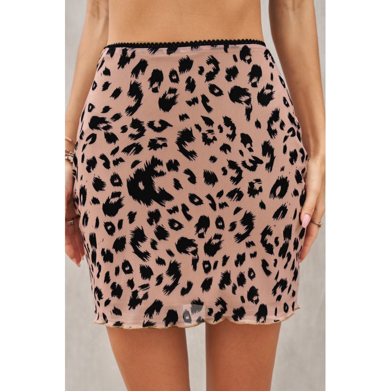 Leopard Bodycon Mini Skirt Leopard Bodycon Mini Skirt