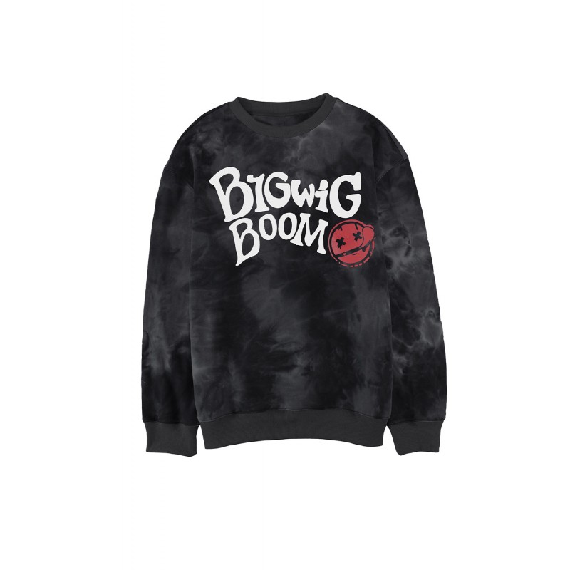 Letter Heart-shape Print Crew Neck Men's Graphic Sweatshirt Letter Heart-shape Print Crew Neck Men's Graphic Sweatshirt